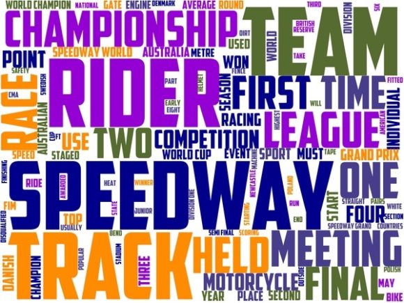Motorcycle Speedway Wordart Tshirt – A Unique Design for Creative Expression