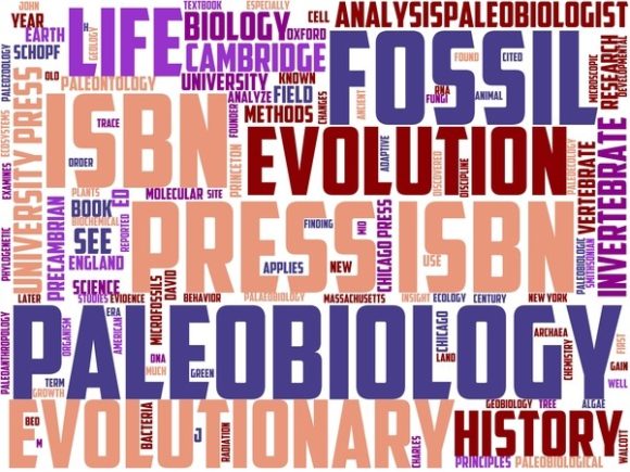 Palaeobiology Wordart Banner: A Unique Blend of Science and Art