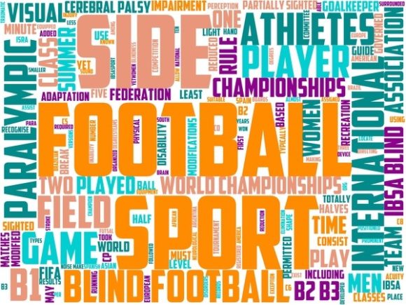 Paralympic Football Wordart Tie Dye: A Versatile Design Asset for Creative Projects